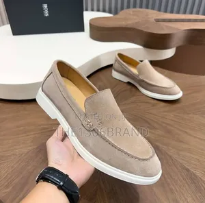 Men's Premium Suede Slip-on Loafers – Smart Casual Comfort Shoes