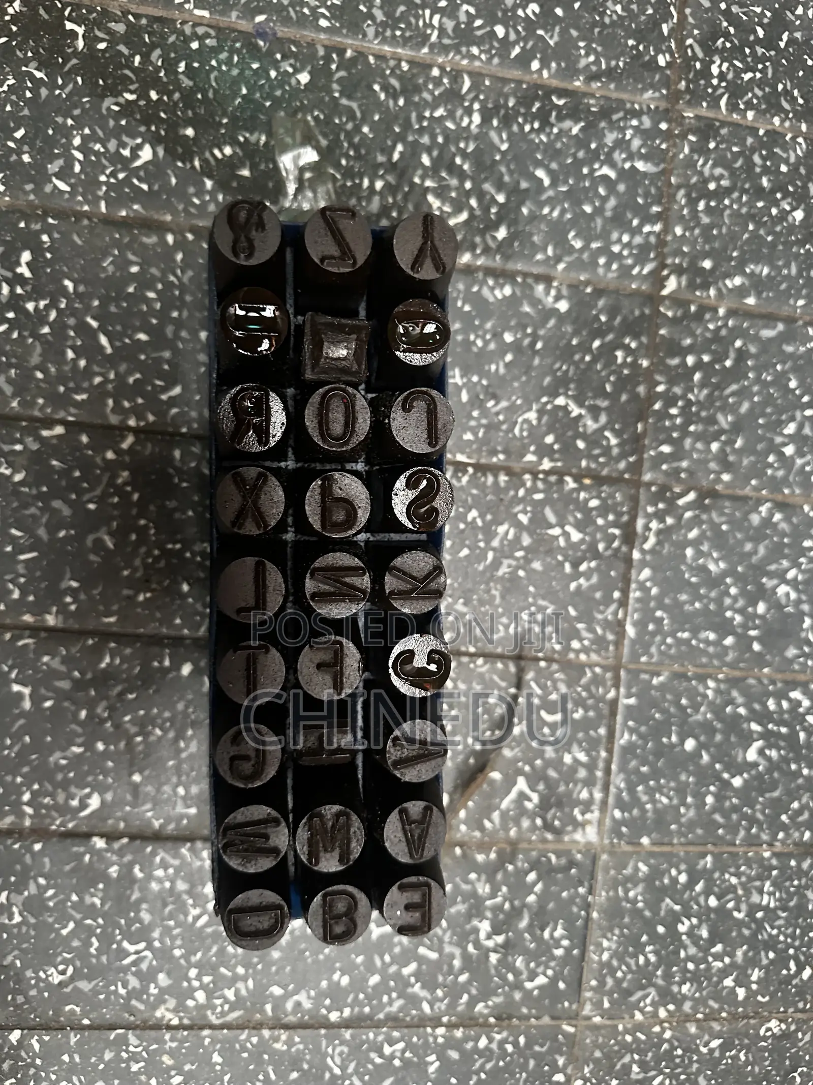 Steel Letter Punch Set / Metal Stamping Set