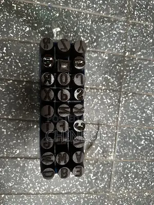 Steel Letter Punch Set / Metal Stamping Set