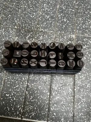 Steel Letter Punch Set / Metal Stamping Set