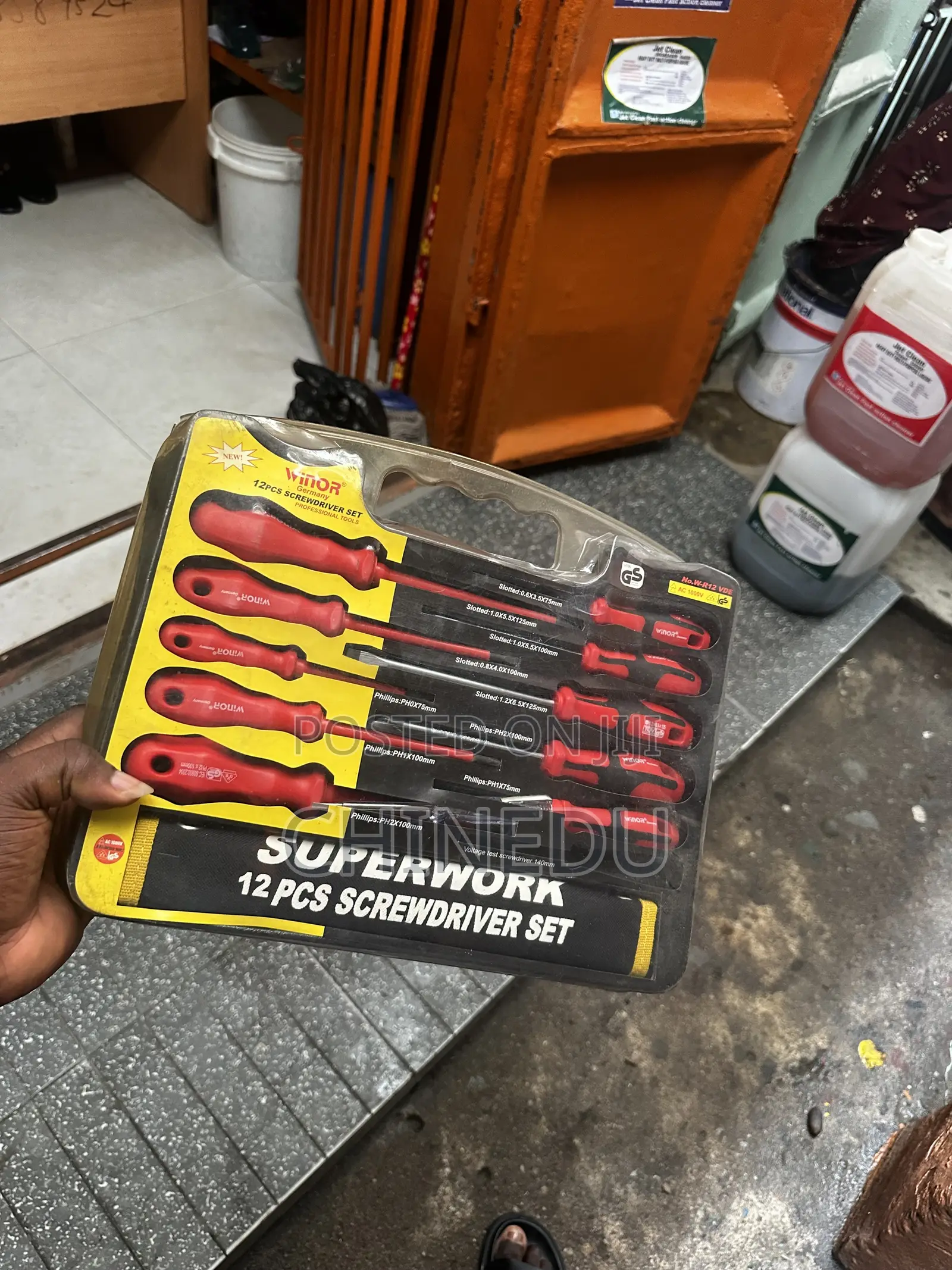 Screwdriver Set SUPERWORK 12PCS