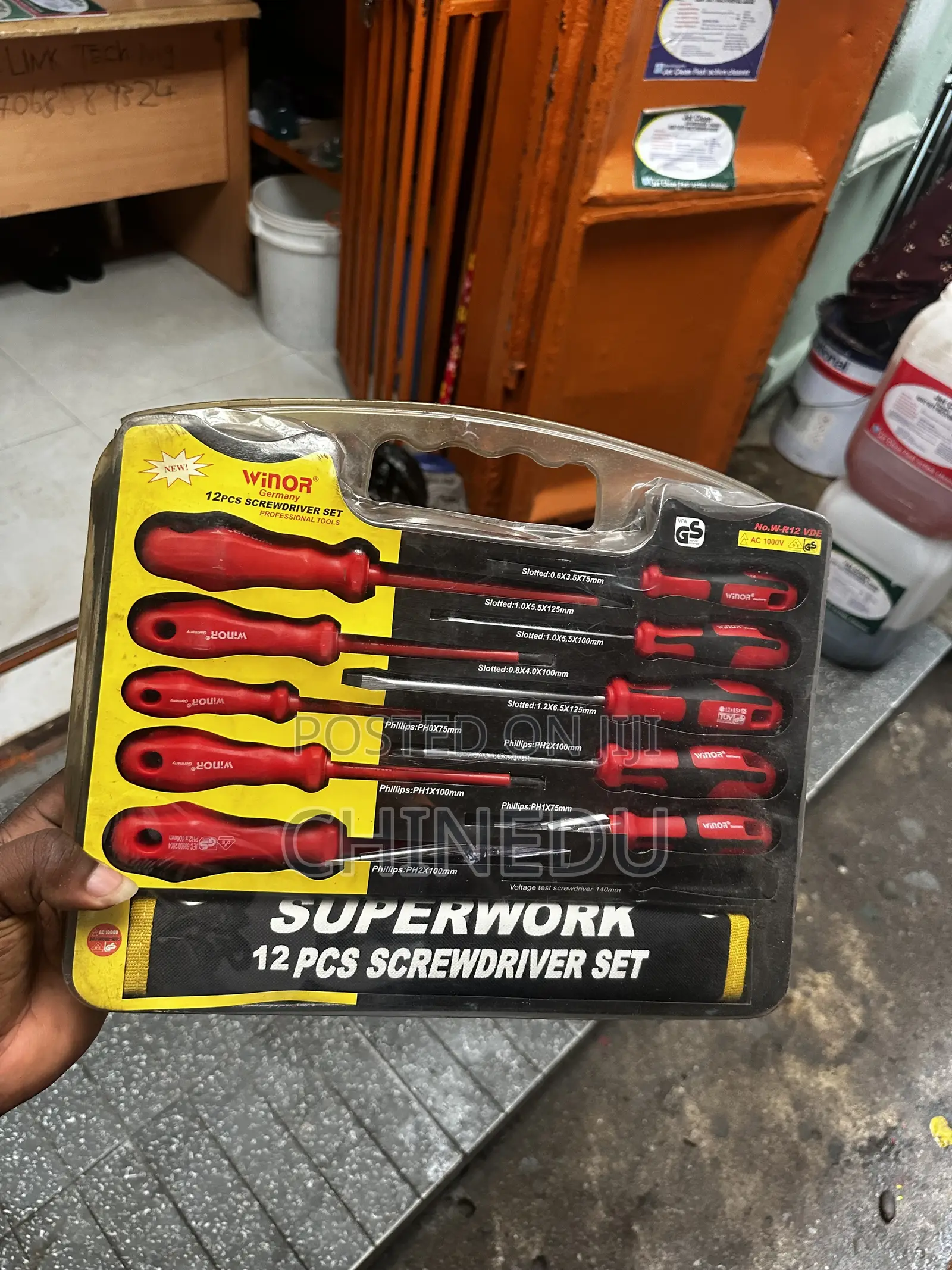 Screwdriver Set SUPERWORK 12PCS