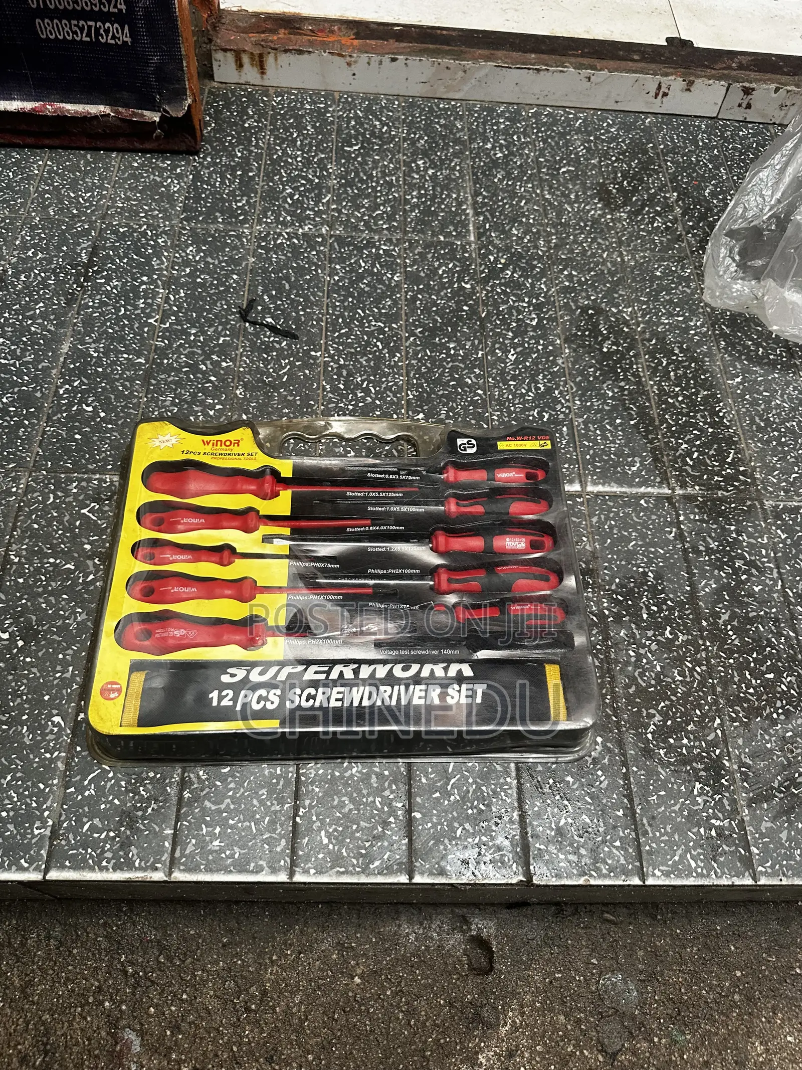 Screwdriver Set SUPERWORK 12PCS