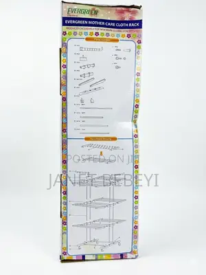 Three Layers Cloth Rack