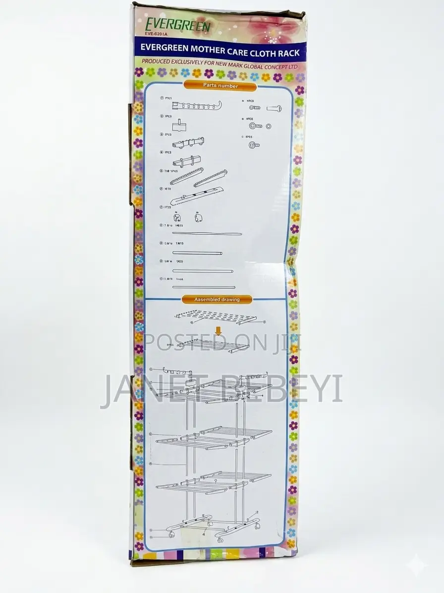 Three Layers Cloth Rack