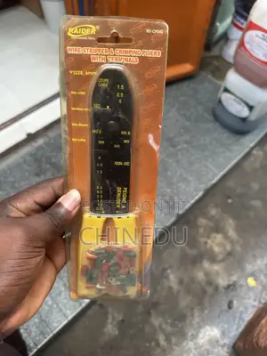 RAIDER Wire Stripper Crimping Pliers With Terminals