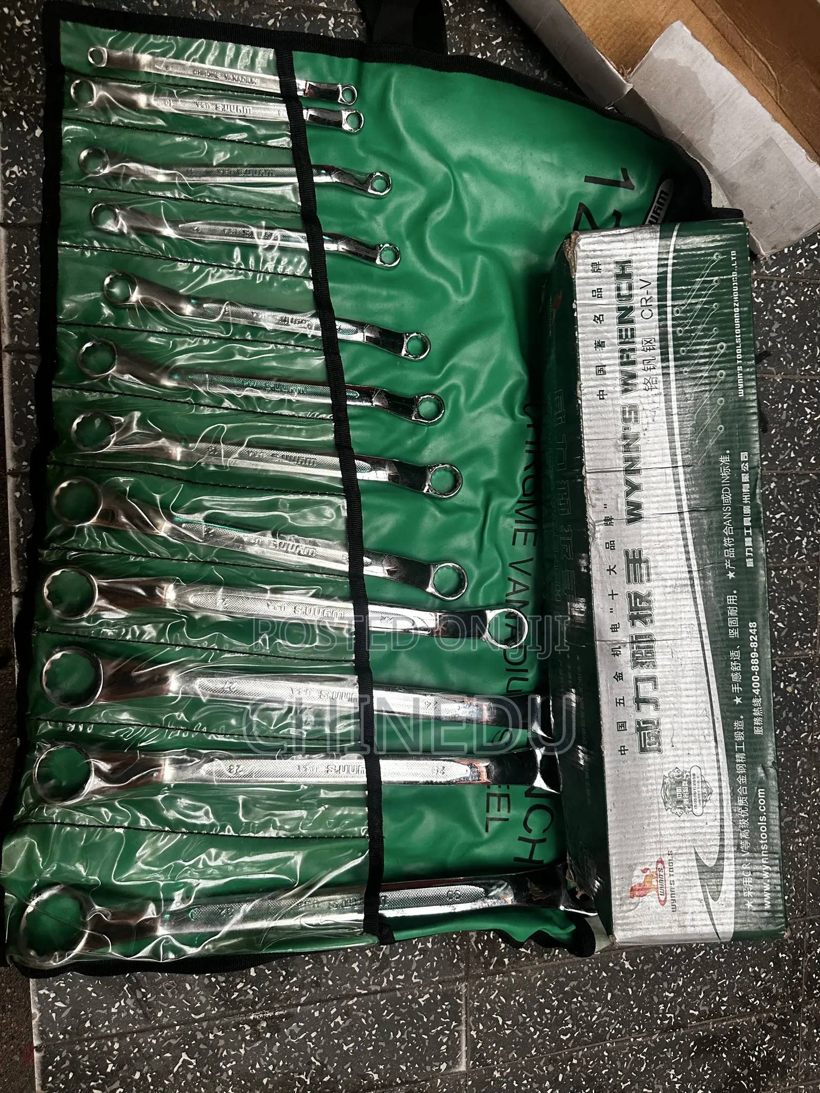 WYNN'S 12PCS Double Ring / Box-End Wrench Set