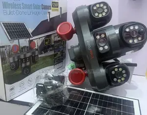 3-Lens Ai Solar Security Camera With Built-in 4G eSIM