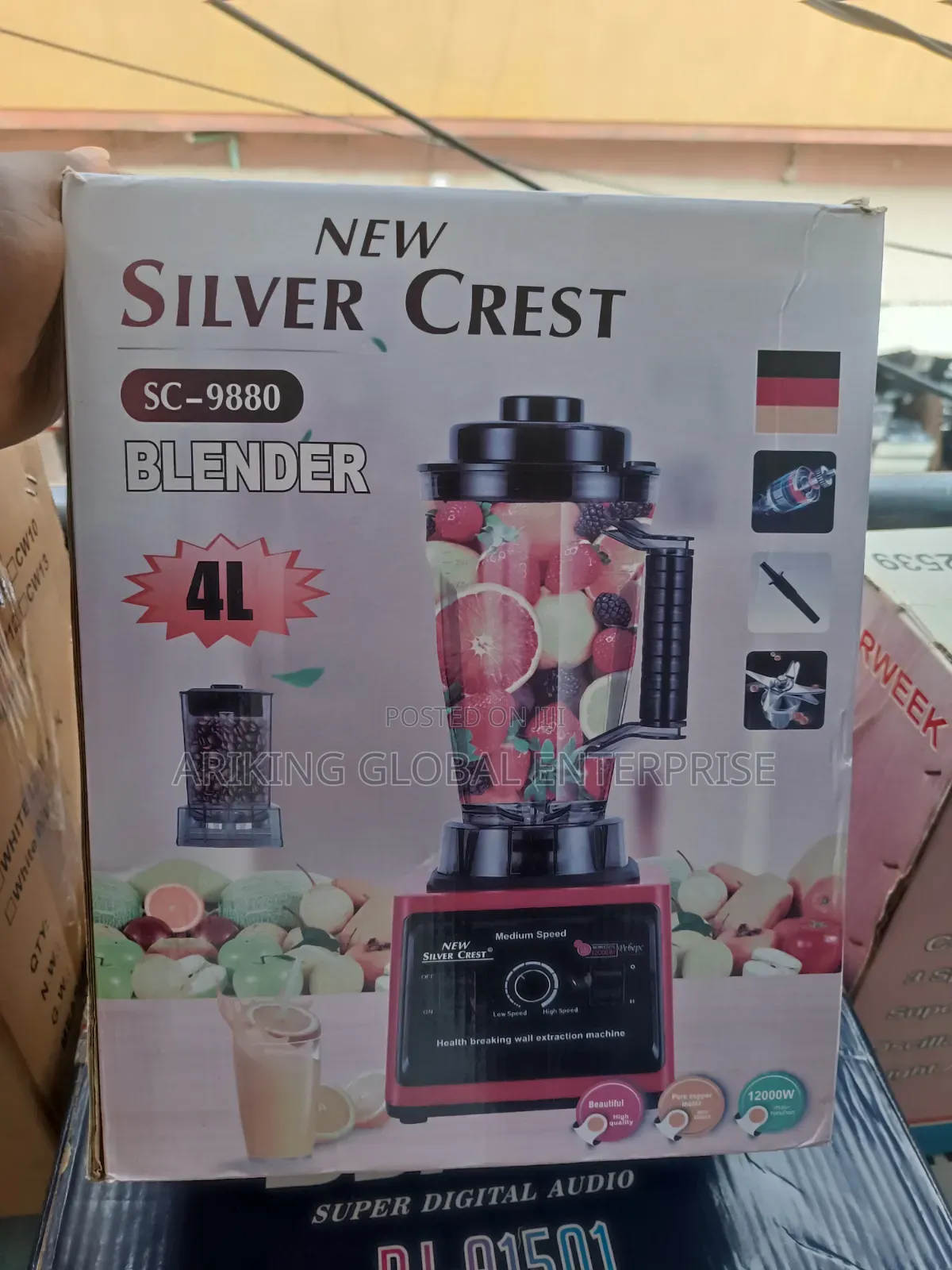 Silver Crest High-Speed Juice Blender Machine