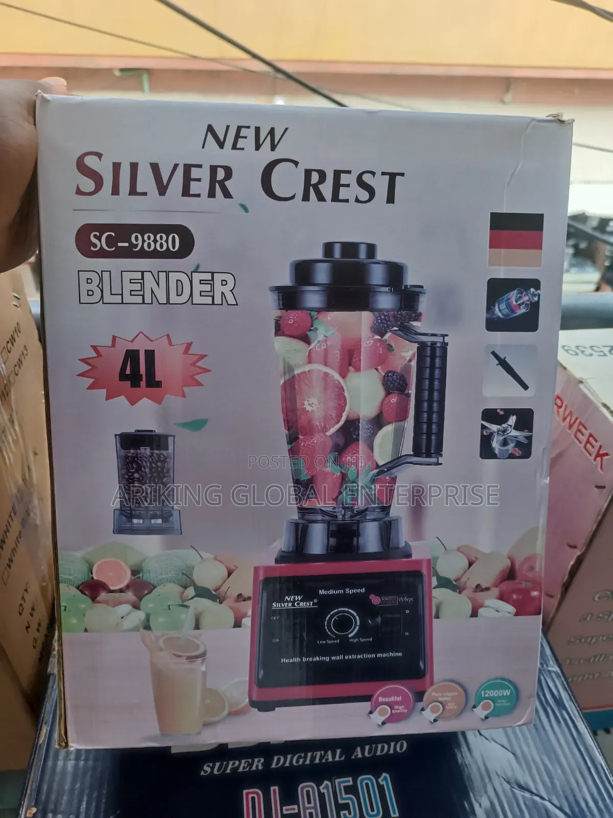 Silver Crest High-Speed Juice Blender Machine