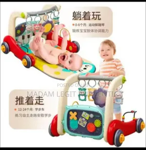 Baby Activity Walker With Play Mat