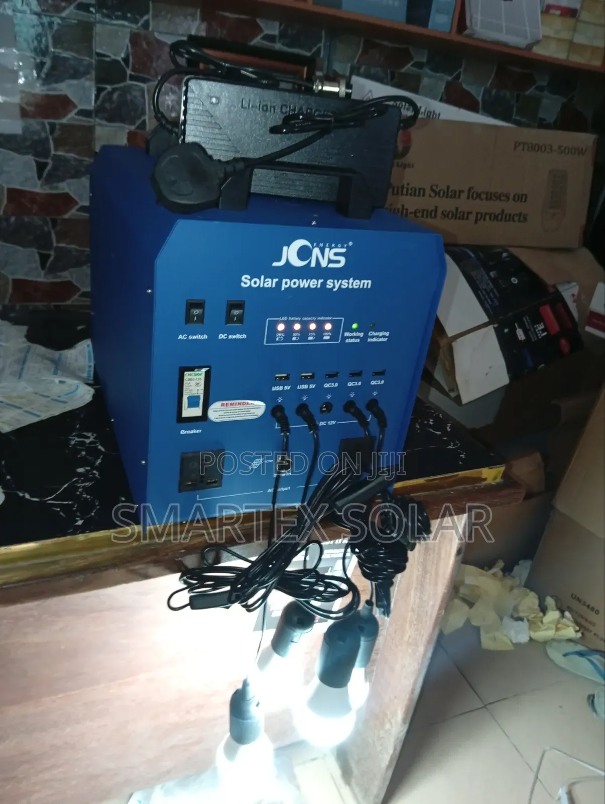 1800w JCNS Solar Generator
