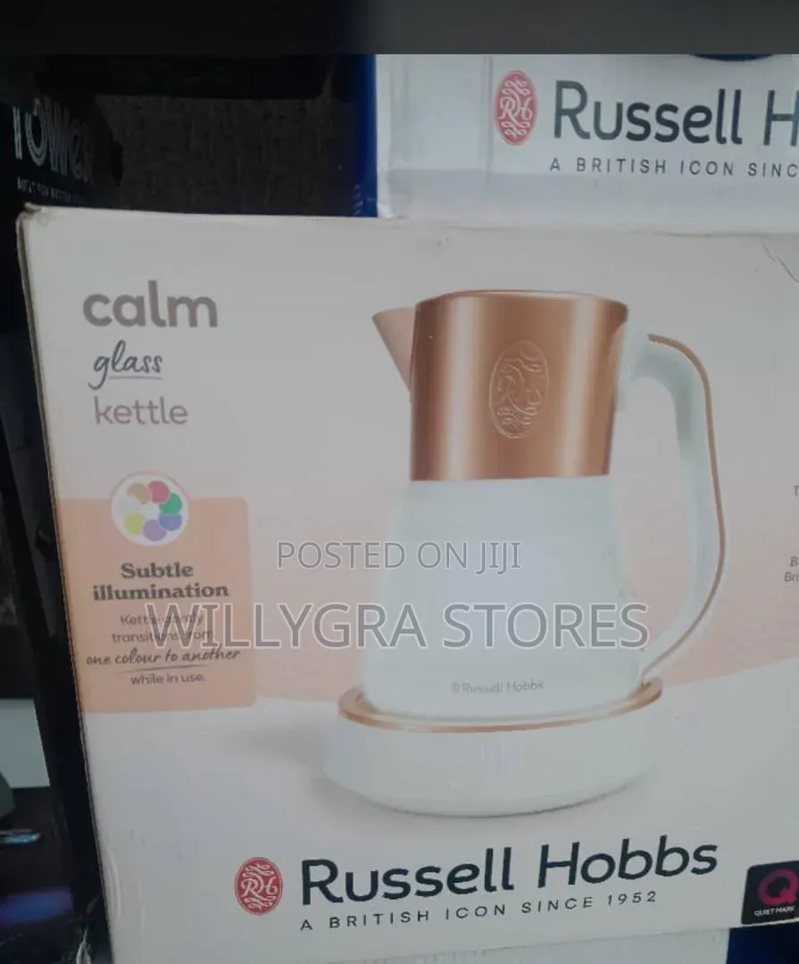 Russell Hobbs Calm Kettle (1.7L, AI-designed, Variable Temperature