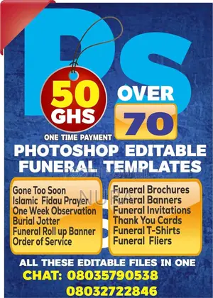 CDR and PSD Editable Templates