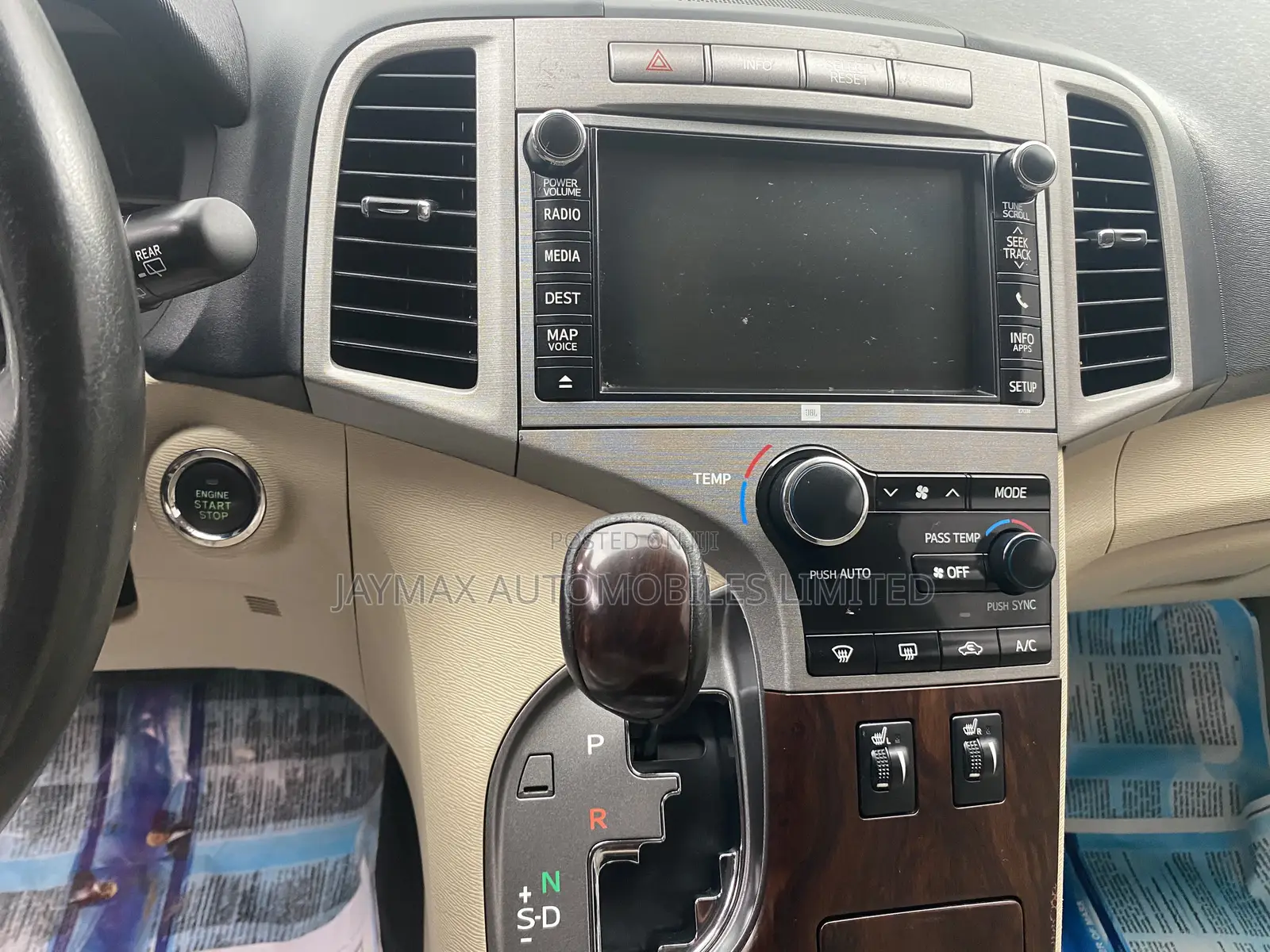 Toyota Venza Limited 2012 Red
