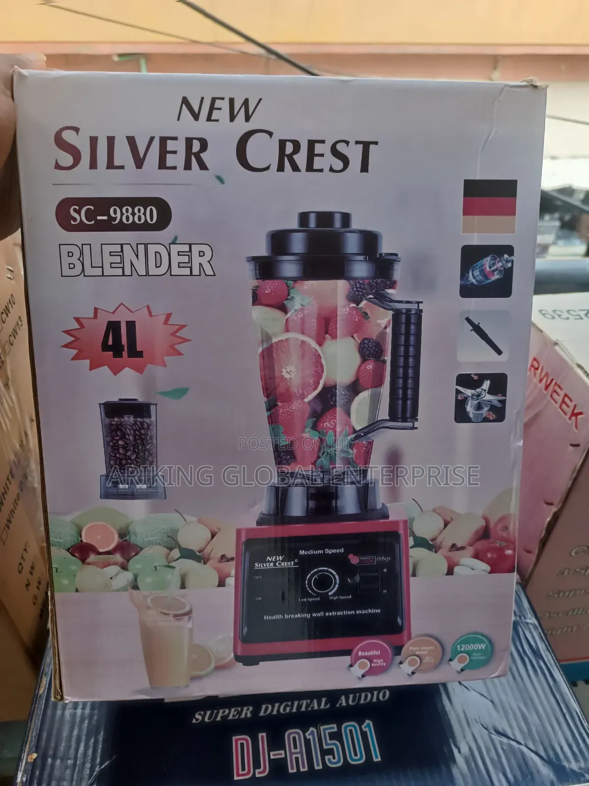 Multifunctional 2-in-1 Kitchen Juicer Blender