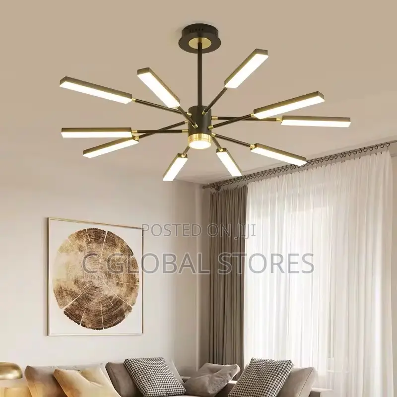 Retro 12glass Chandelier