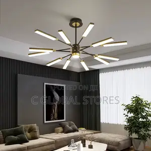 Retro 12glass Chandelier