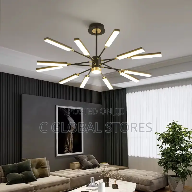 Retro 12glass Chandelier