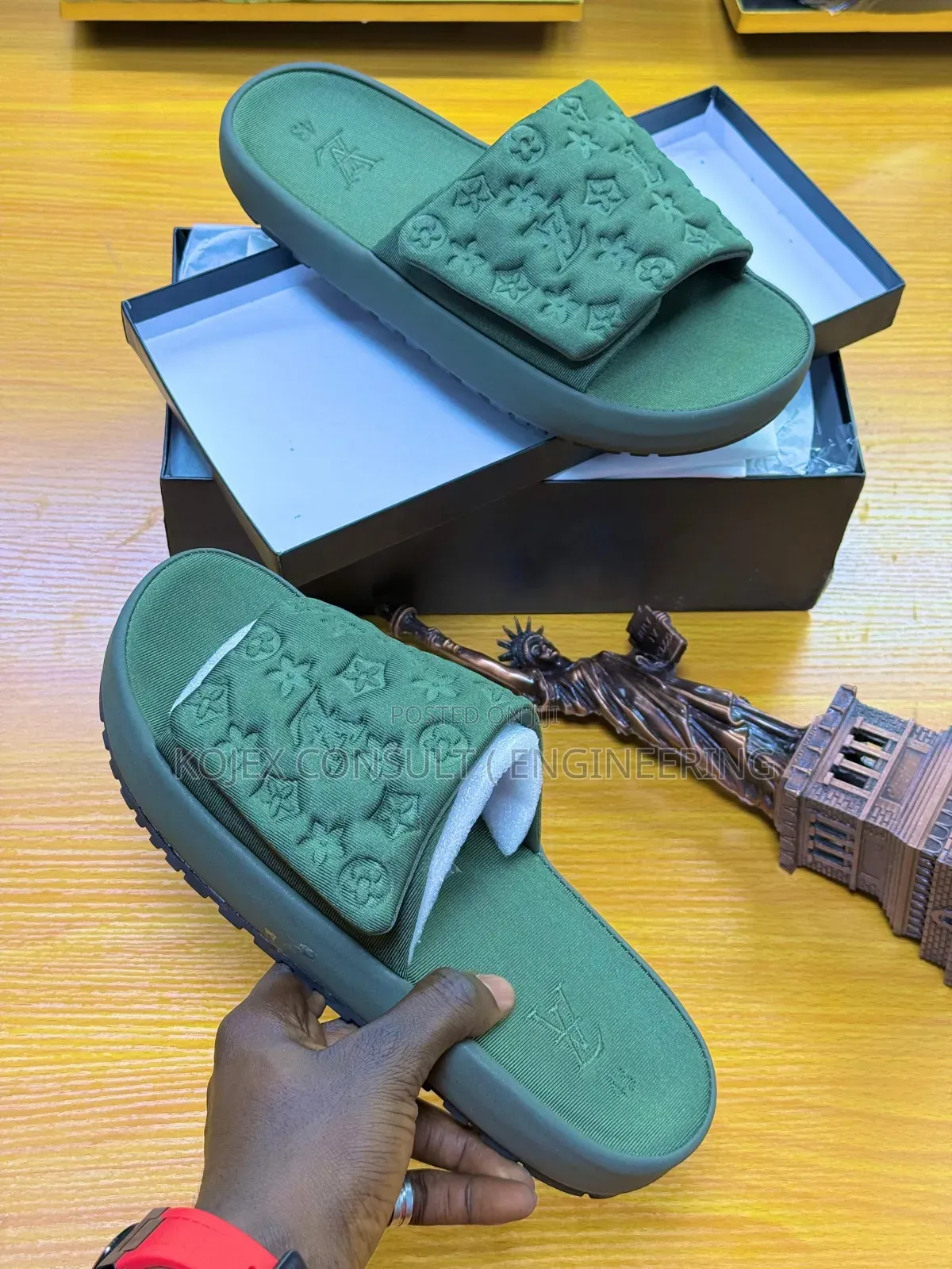 Louis Vuitton Luxury Slides Available