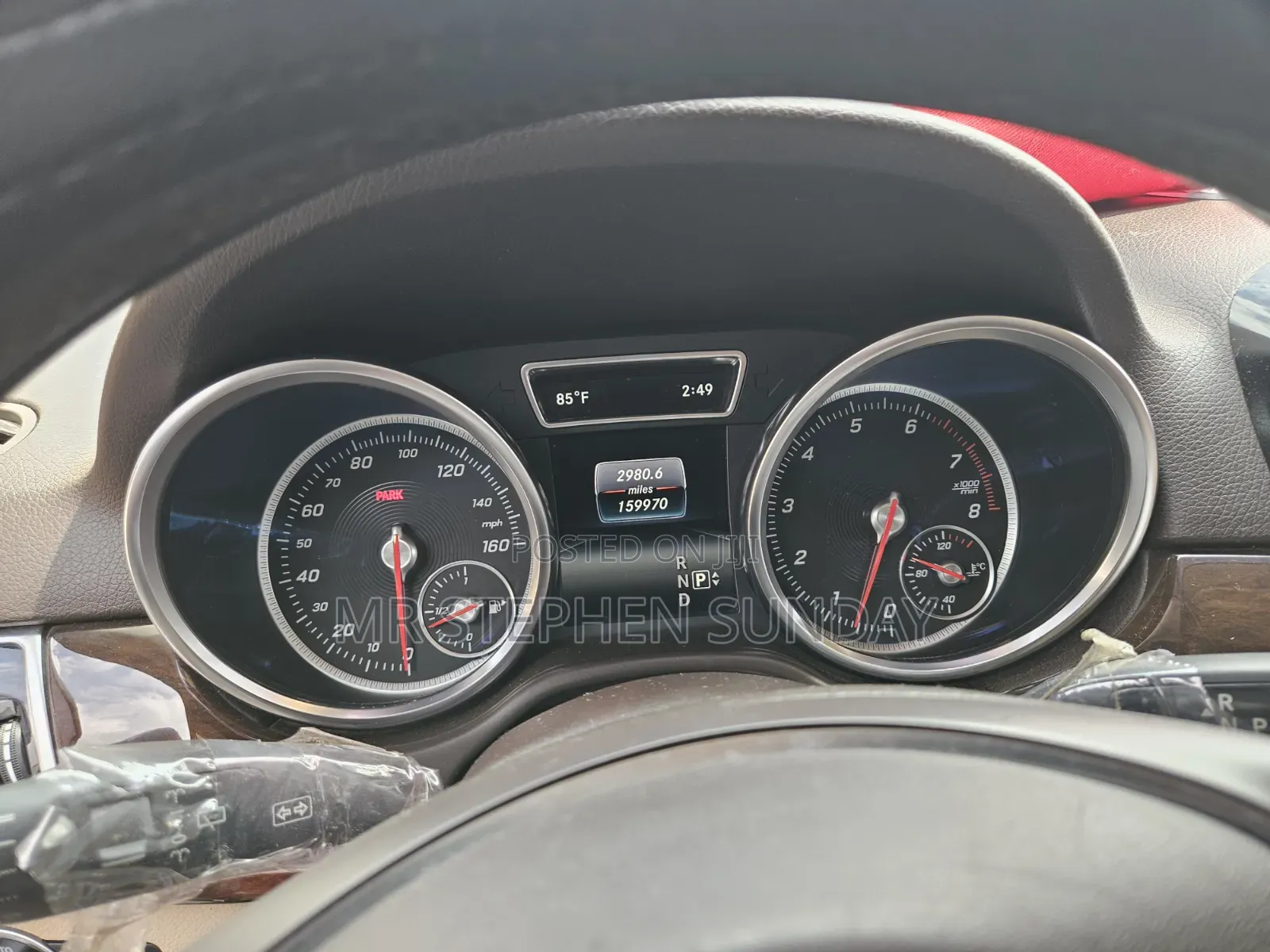 Mercedes-Benz GLE-Class 2016 Red