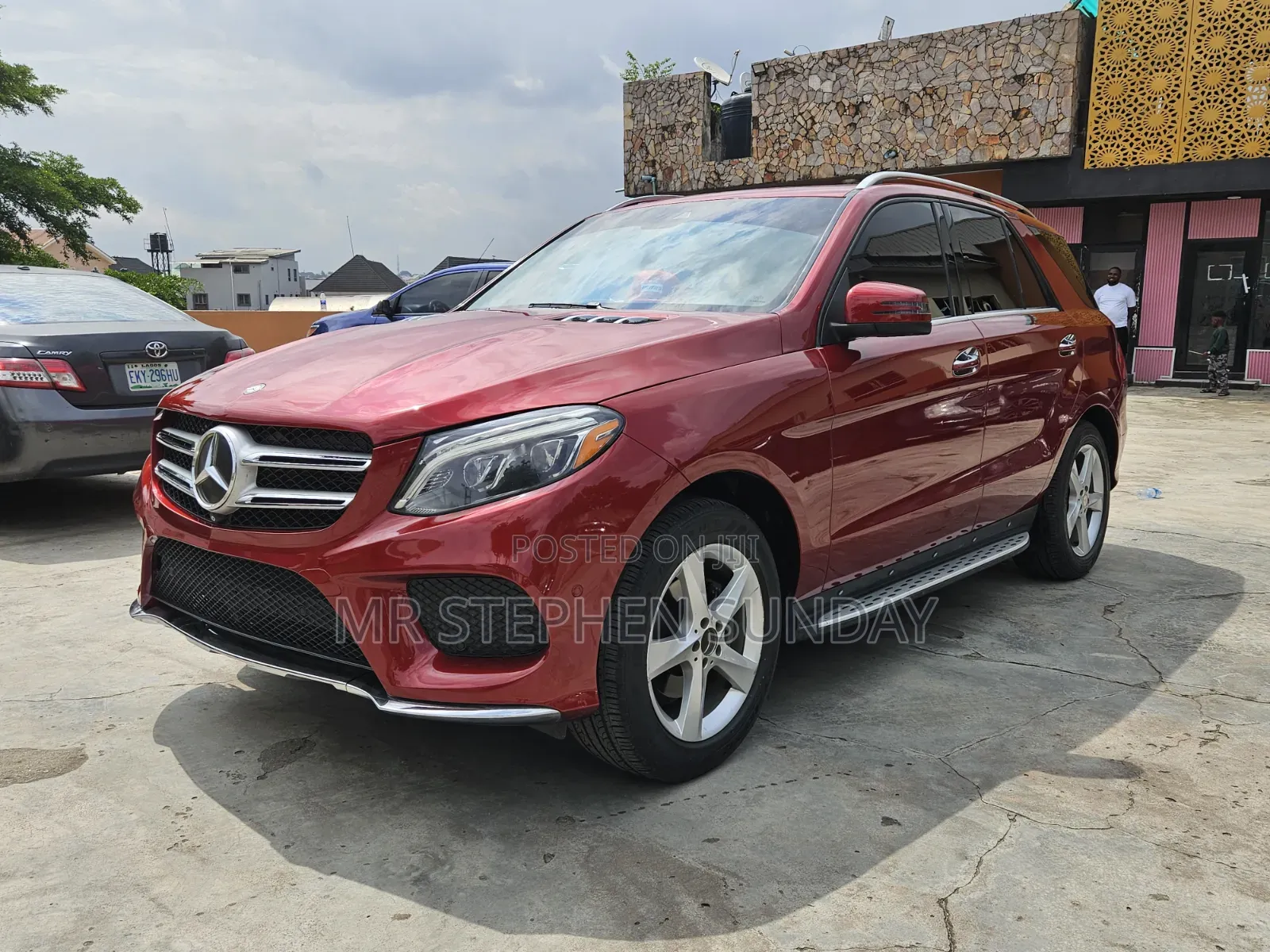 Mercedes-Benz GLE-Class 2016 Red