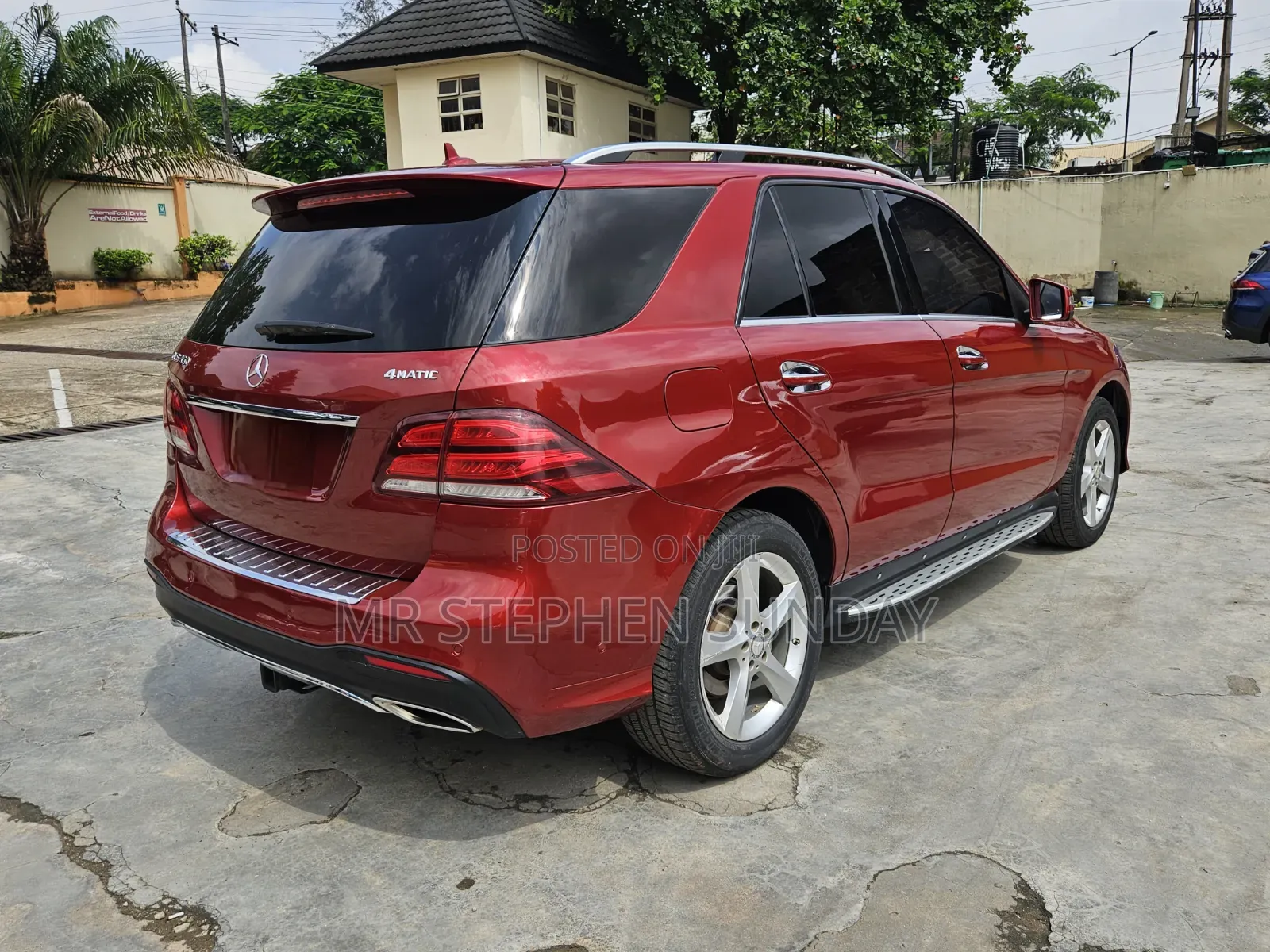 Mercedes-Benz GLE-Class 2016 Red