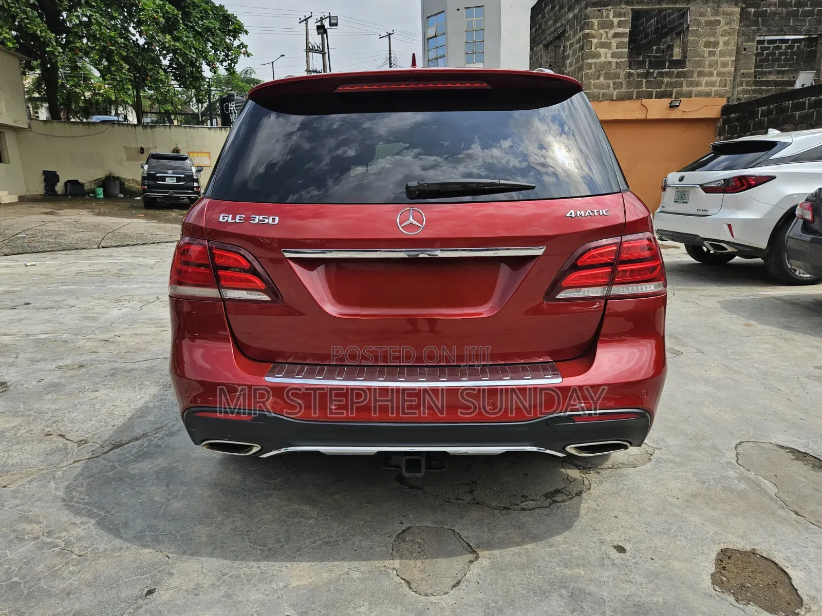 Mercedes-Benz GLE-Class 2016 Red