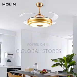 Bluetooth Fan Chandelier