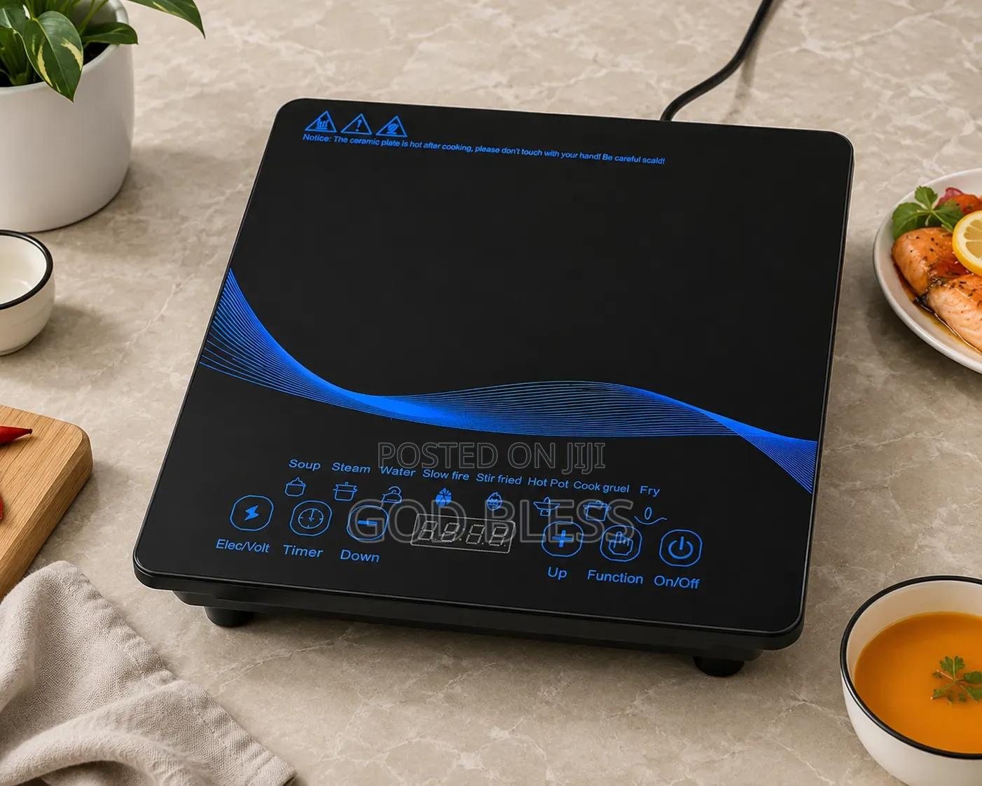 2000W Portable Electric Induction Cooker