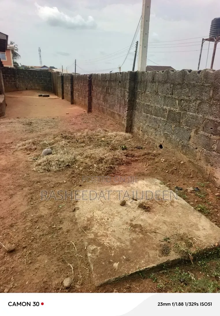 A Plot for Sale in Akowonjo