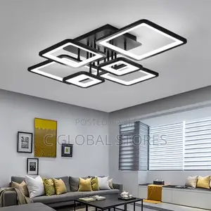 6haeds Flush Chandelier
