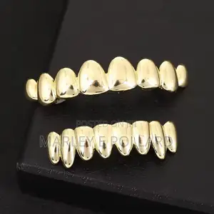 Full Teeth Gold or Silver Teeth Grillz