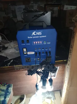 JCNS 1800w Solar Generator With Solar Panel 180w 3pic