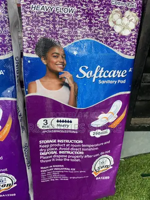 A Bag Softcare Sachet Cotton Sanitary Pads (3pcs)3*50