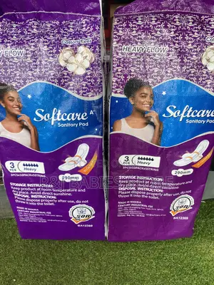 A Bag Softcare Sachet Cotton Sanitary Pads (3pcs)3*50