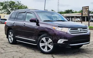Toyota Highlander 2012 Maroon