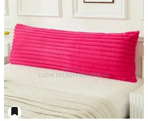 Rabbit Fur / Fluffy Fur Body Pillow – Soft, Cozy Luxurious