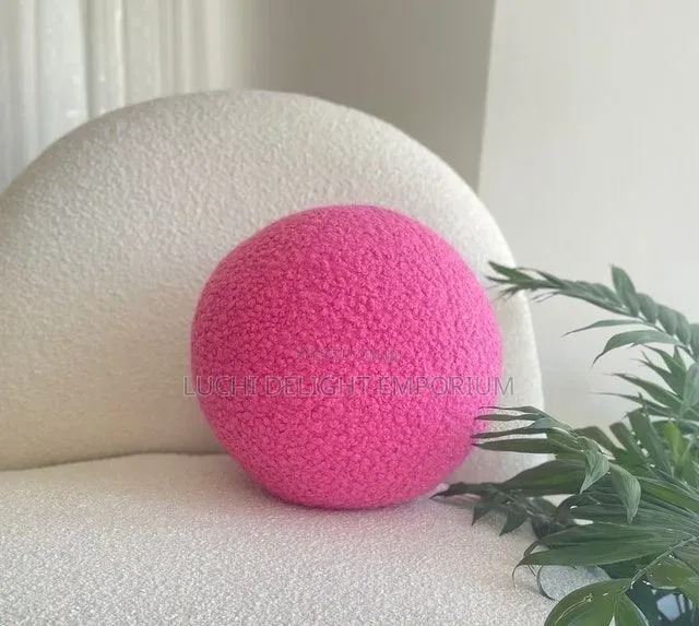 Luxury Ball Throw Pillow–Stylish Cozy Home Decor( Big,Small Medium)