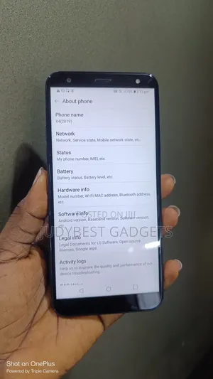 LG X4 16 GB Gray
