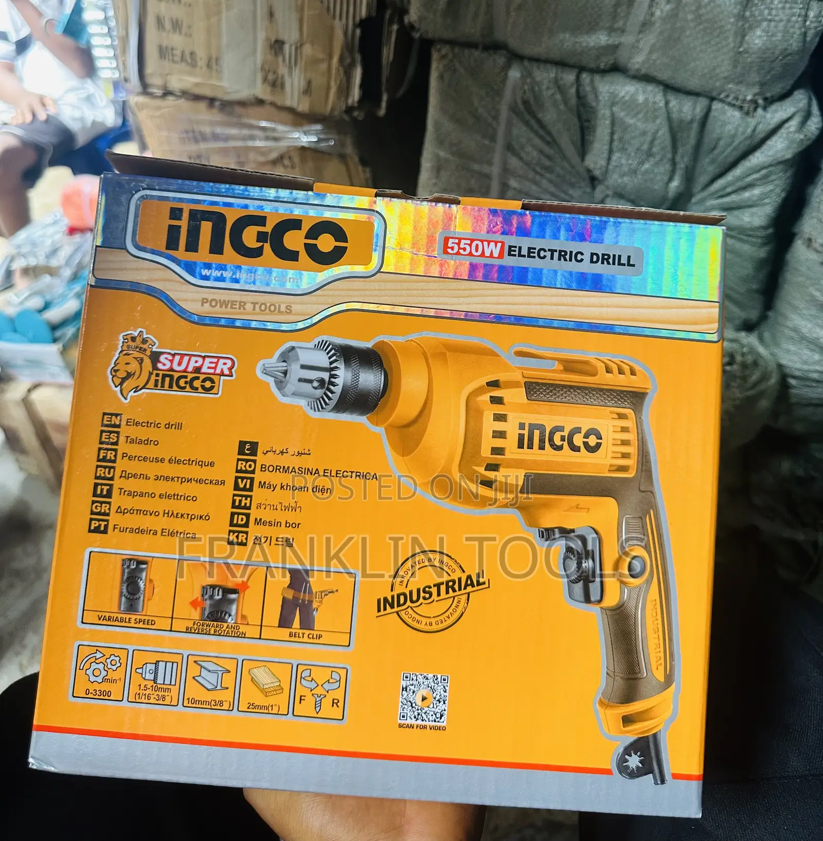 Ingco Electric Drill Machine 10mm
