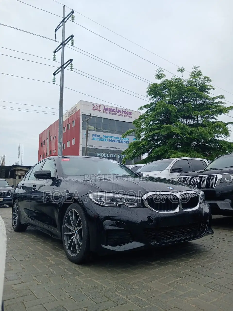BMW 330i 2020 Black