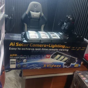 Led Solar Light + Camera