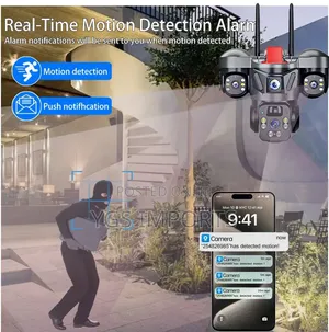 V380Pro Solar-Powered Super Surveillance Camera