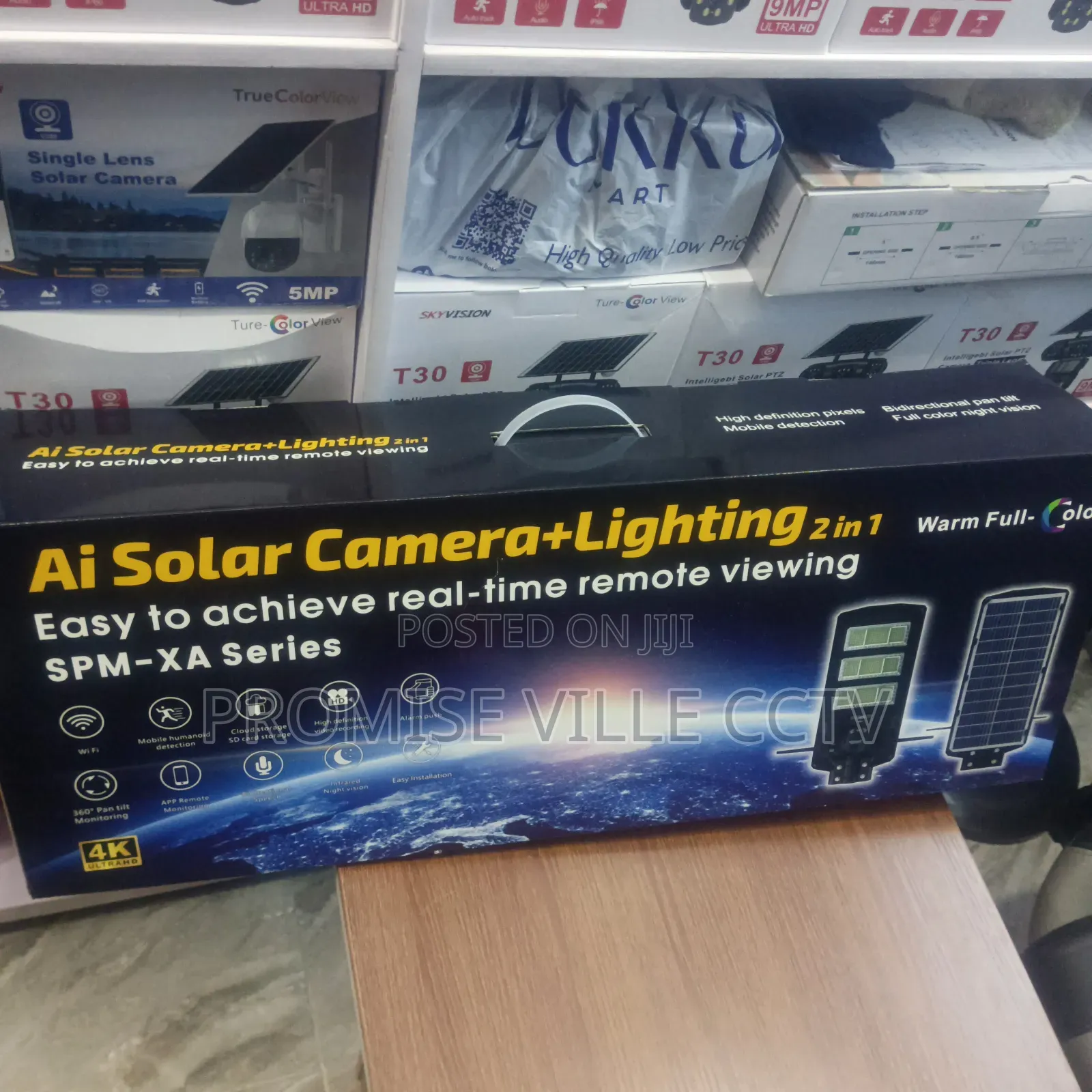 Super Strong Solar Light Camera