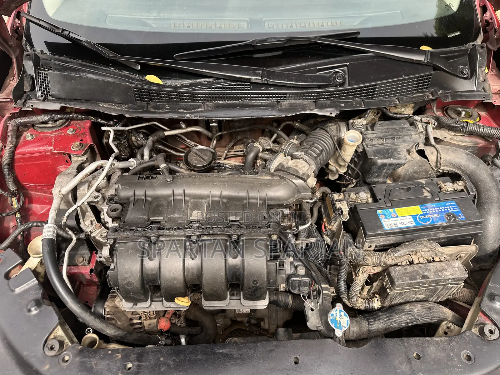 Nissan Sentra S 2013 Red