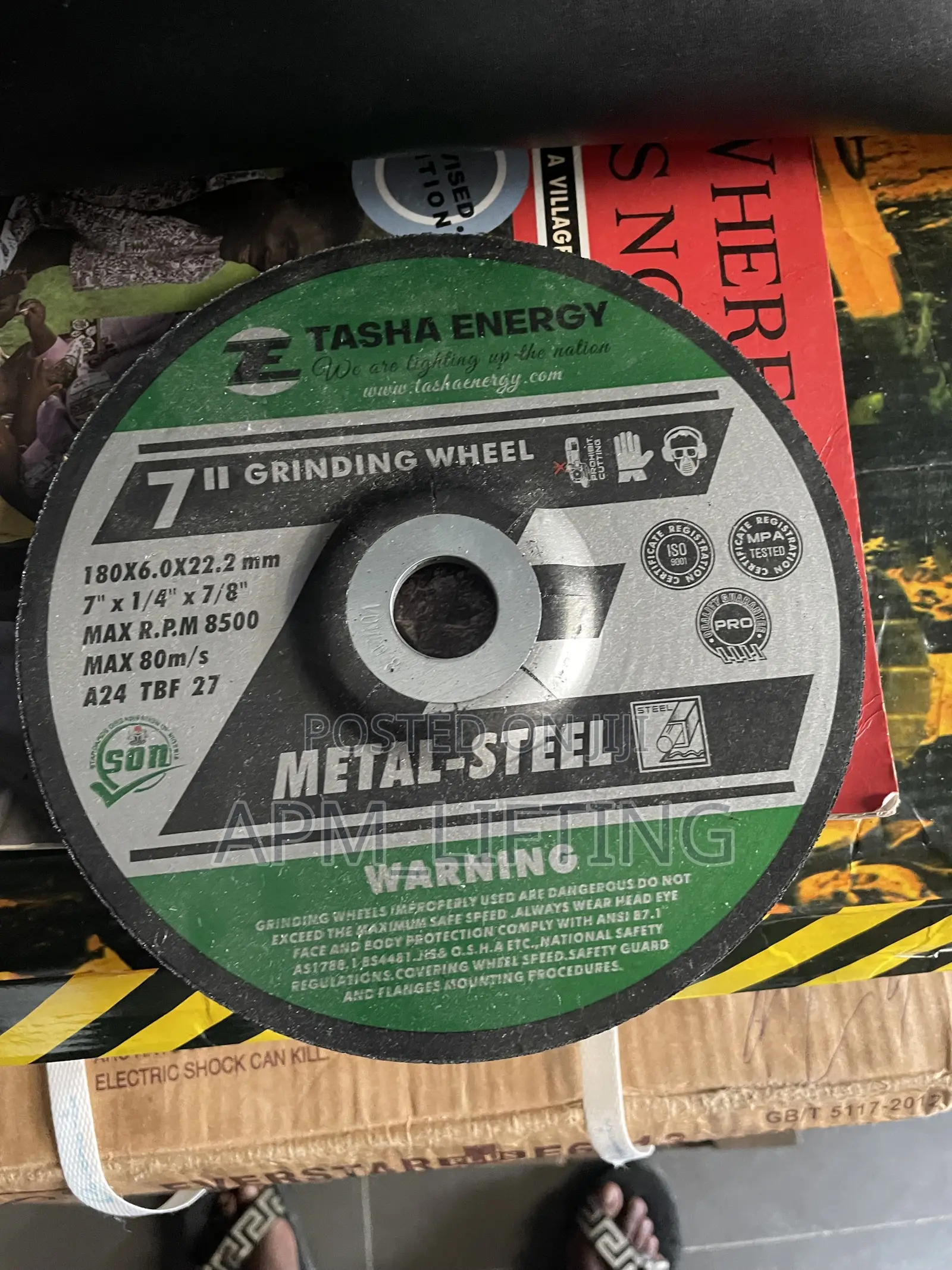 7” Grinding Wheel/Disc