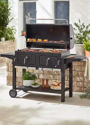 Tower Ignite Duo Xl Charcoal BBQ