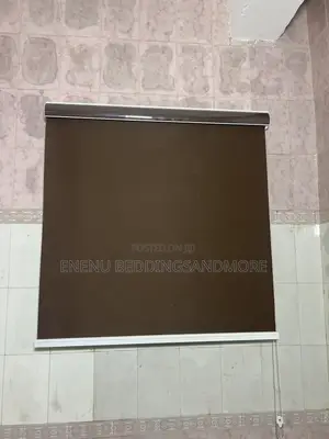 Brown Privacy Window Blinds