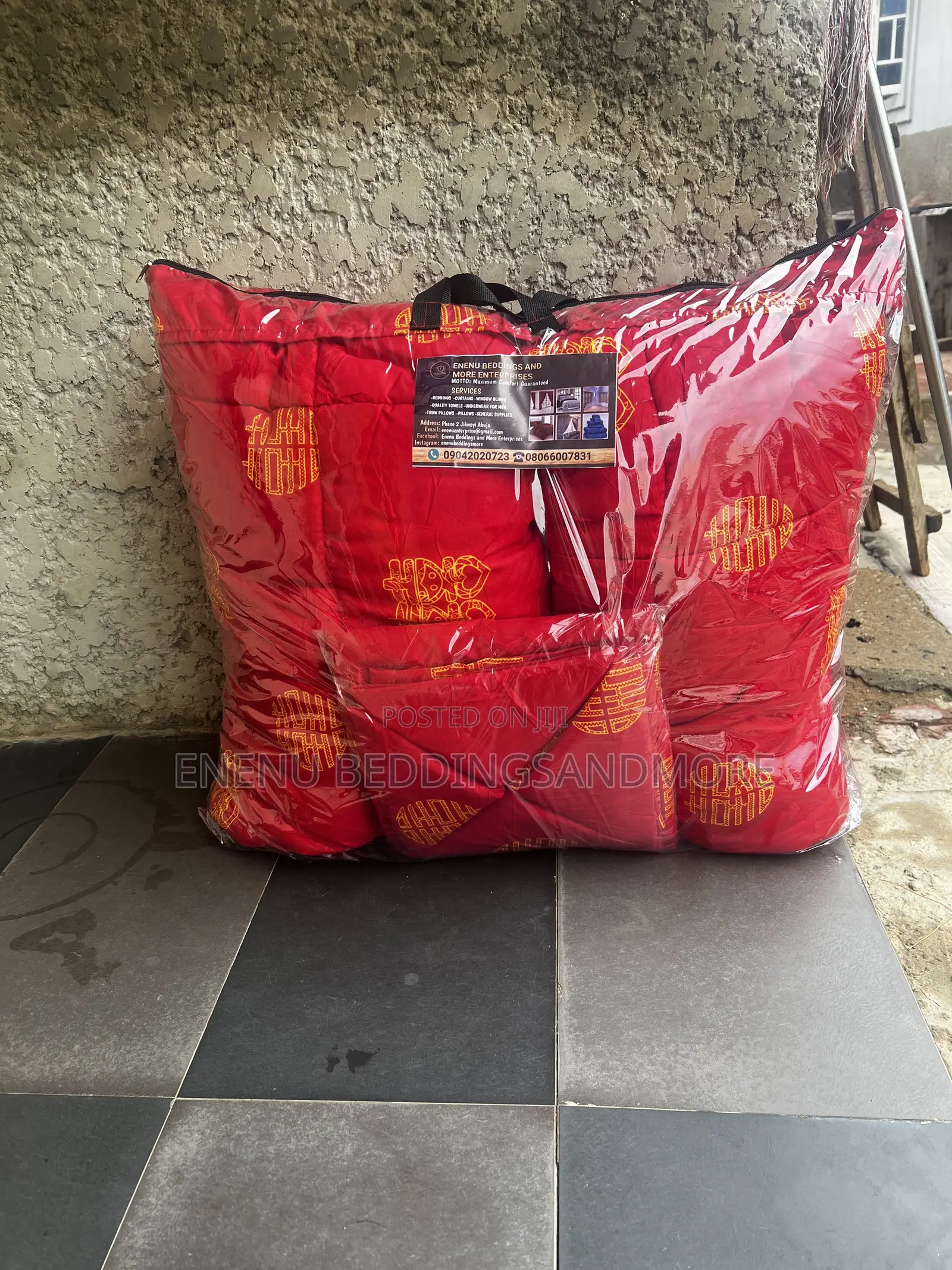 Red Complete Duvet Set